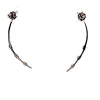 Ohrringe Comete Dame in Gold Diamante 0.16 Ct ORB 240 - ORB 240